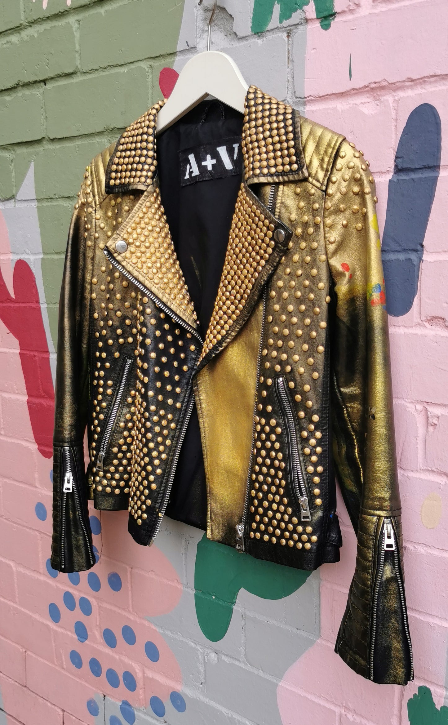 Gold Studded Jacket