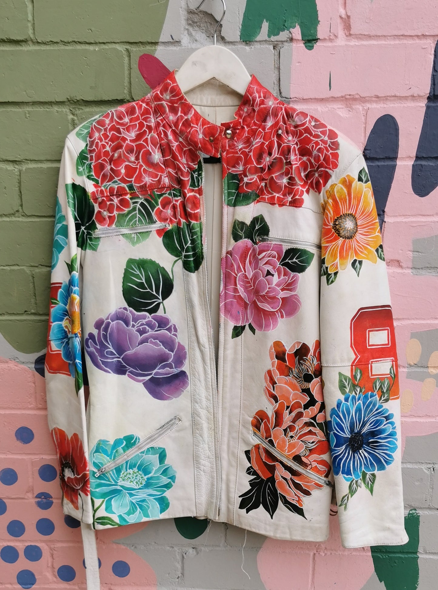 Floral Jacket - White