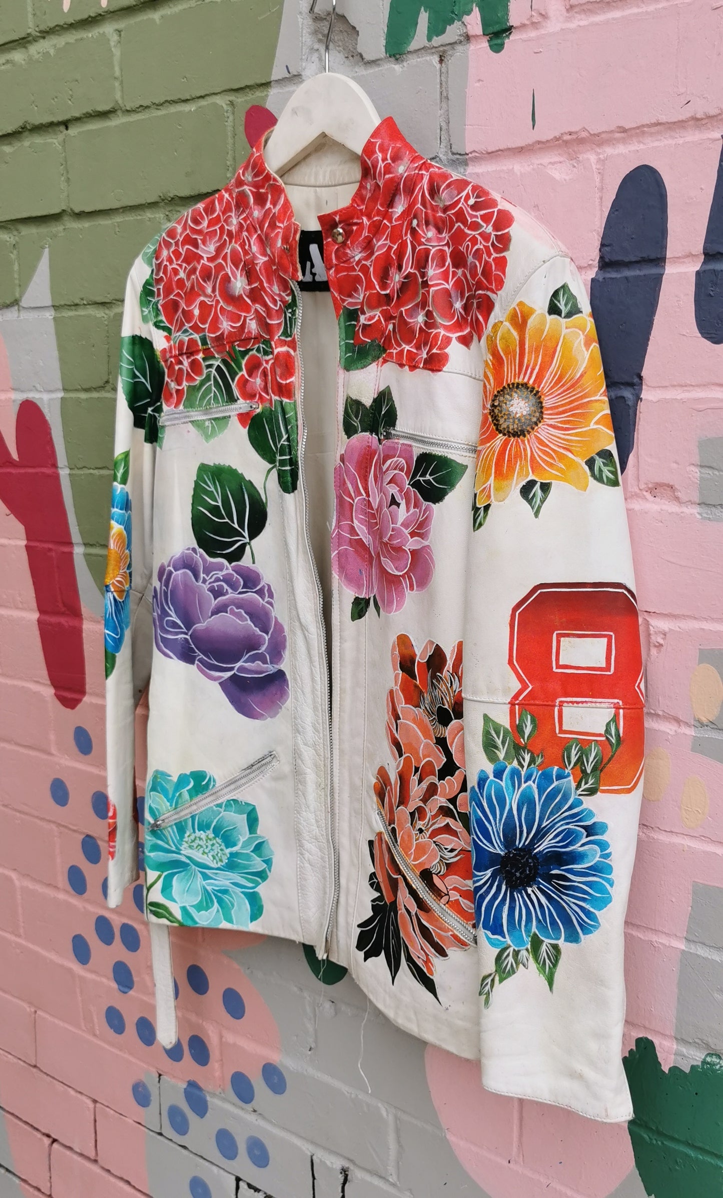 Floral Jacket - White