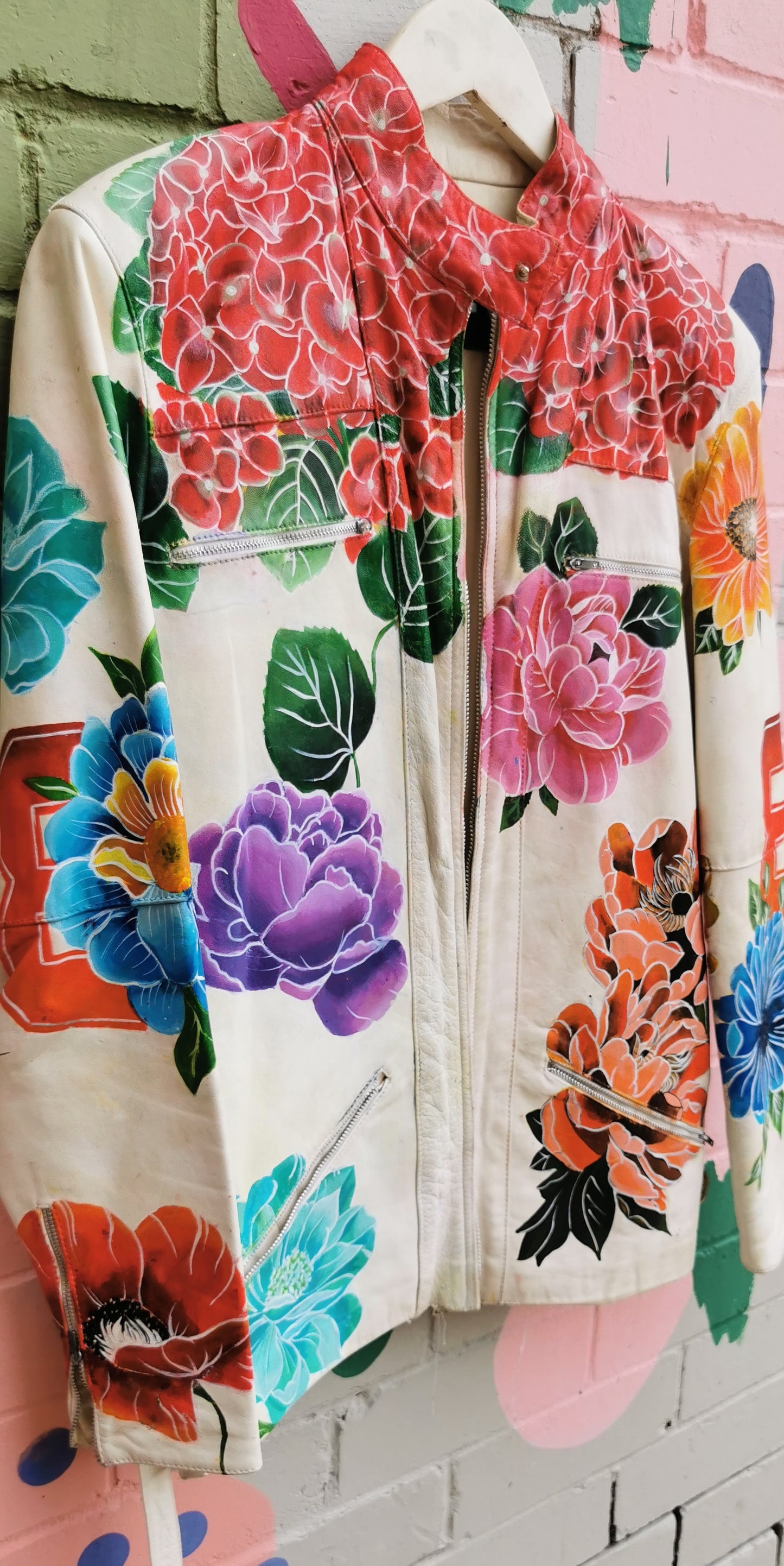 Floral Jacket - White
