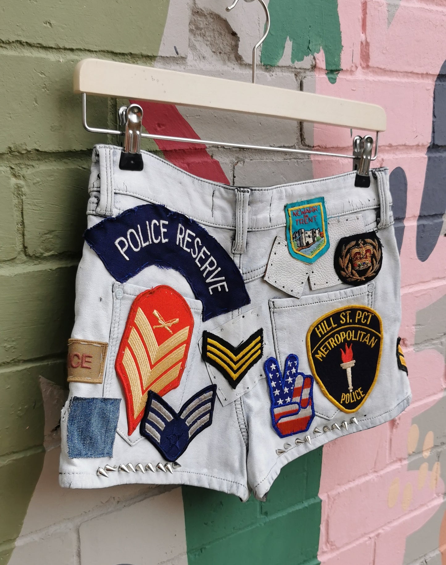 Patchwork Hotpants