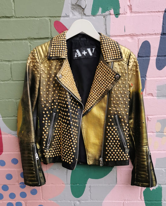 Gold Studded Jacket