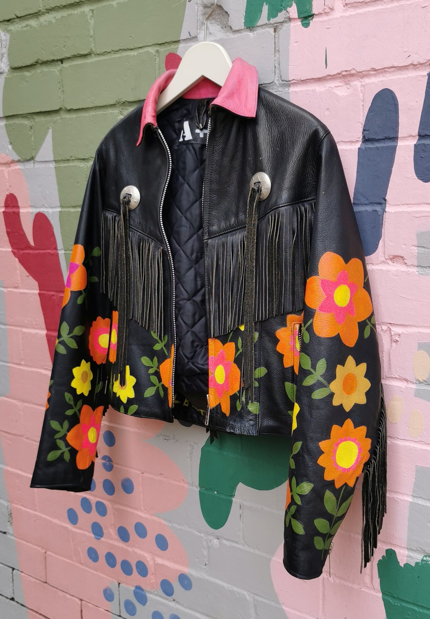 60s Floral Tassel Jacket