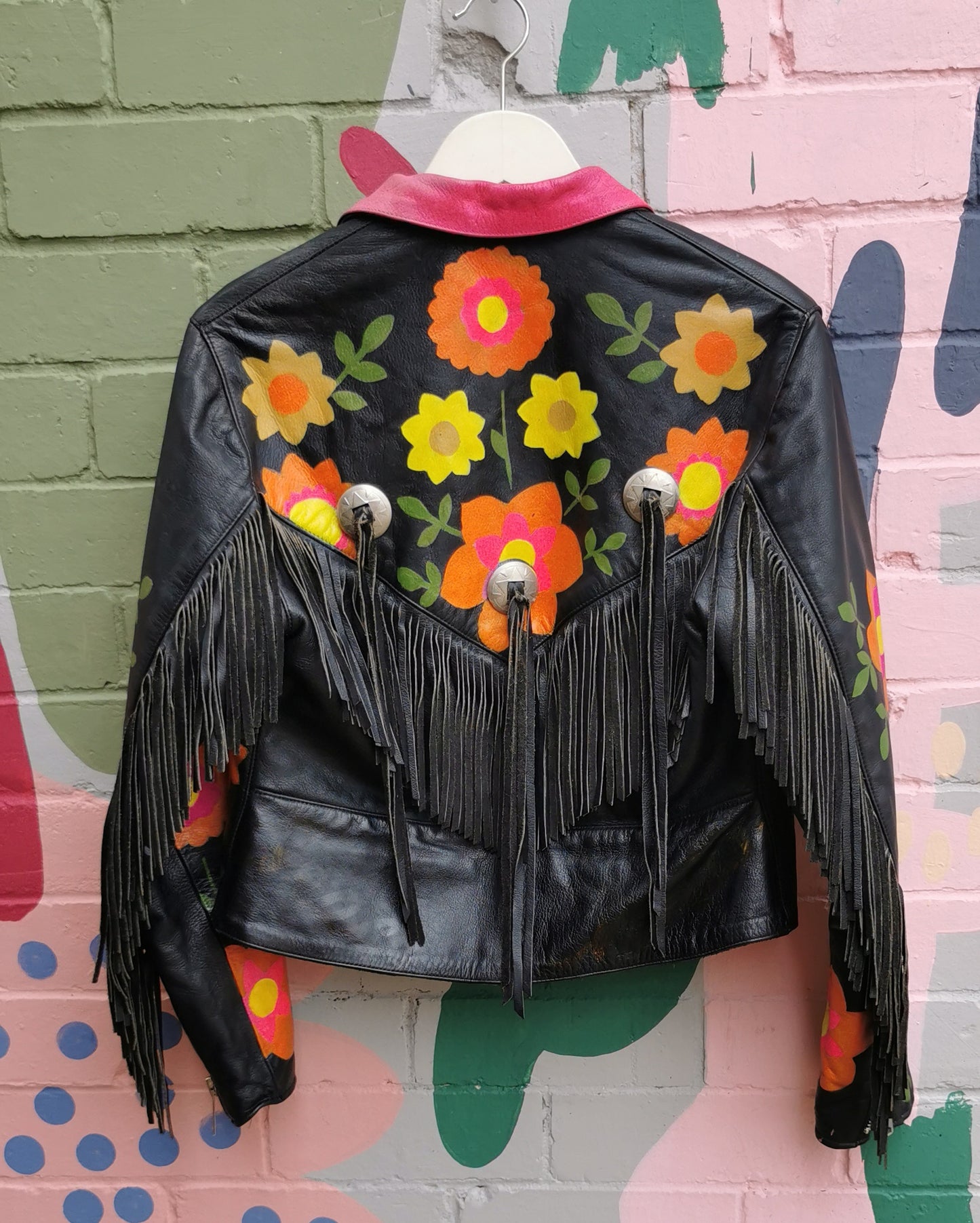 60s Floral Tassel Jacket